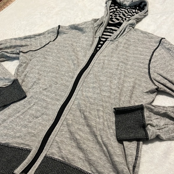 Hugo Boss reversible mens zip-up M - Picture 2 of 8